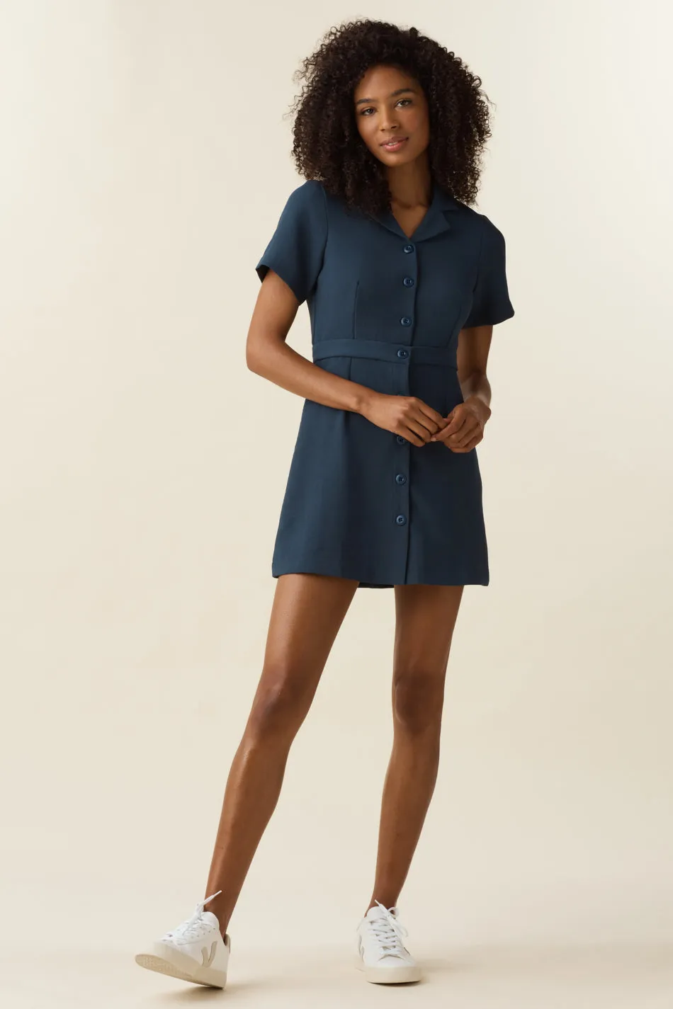 The Notch Collar Two Piece Dress - Limited Edition